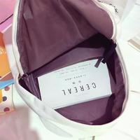 Harajuku Rose Embroidered Backpack - Thumbnail 4