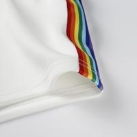 Rainbow Striped Hot Pants - Thumbnail 3