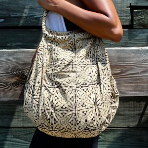 Olive Binary Blocks Sling Bag - Thumbnail 1