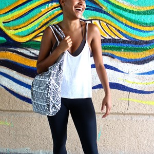 Red Ripples Sling Bag  - Thumbnail 1