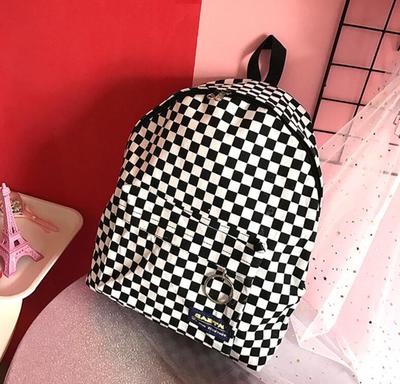 Checker Backpack