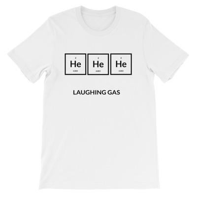 Laughing Gas Unisex short sleeve t-shirt