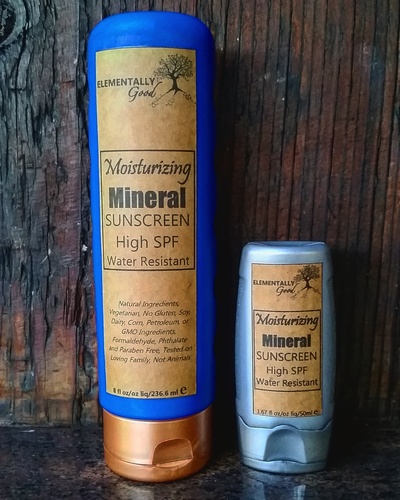Moisturizing Mineral Sunscreen Water Resistant High SPF