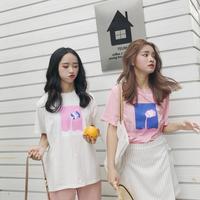 Cute Milk Printed Tee - Thumbnail 3