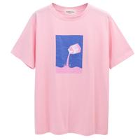 Cute Milk Printed Tee - Thumbnail 4