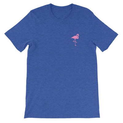Flamingo Unisex short sleeve t-shirt