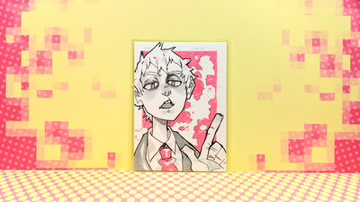 A Decent Man - Original (Sketch Card)