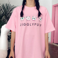 Pink JIGGLY PUFF Printed Tee - Thumbnail 1