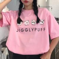 Pink JIGGLY PUFF Printed Tee - Thumbnail 2