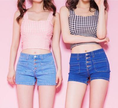 Retro Checks Tank Top