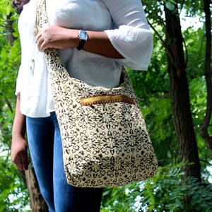 Obsidian Damask Tag Along Crossbody - Thumbnail 1