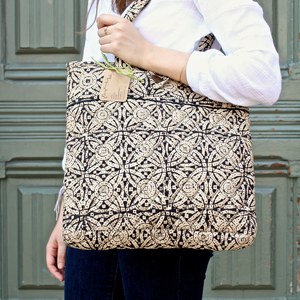 Binary Blocks Tote  - Thumbnail 1