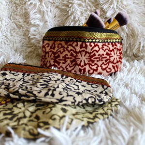 Slate Damask Practical Pouch - Thumbnail 1