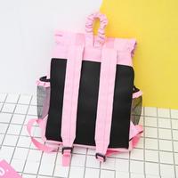 Free Shipping - Ruffle Canvas Backpack - Thumbnail 4