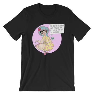 Not my priority unisex t-shirt - Thumbnail 5