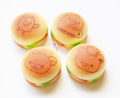 Rilakkuma Hamburger Squishy