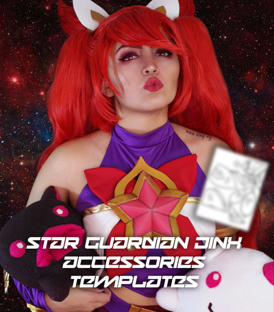 Star Guardian Jinx Accessories Template