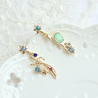Cute  Necklace And Ear Stud - Thumbnail 4