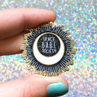 SPACE BABE SOCIETY enamel pin - Thumbnail 1