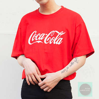 Free Shipping-RETRO COCA COLA TEE