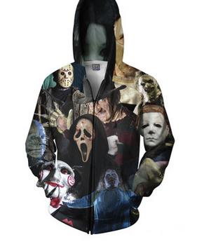 Promotion:HD Skull Printed Hoodie Fashion Sweatshirts