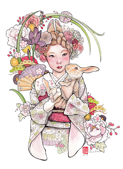 "Embrace Spring" Postcard