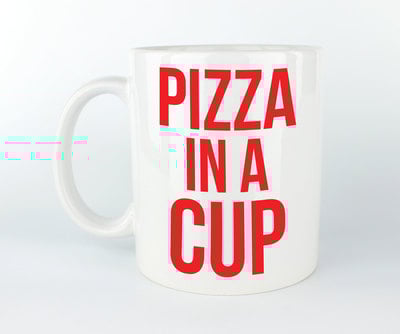 Pizza In A Cup - Coffee Mug