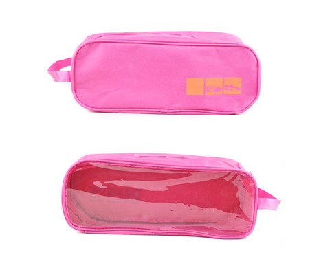 HOT PINK Color SHOE BAG Easy Convenient Use Good for Travel Exercise Gym Use