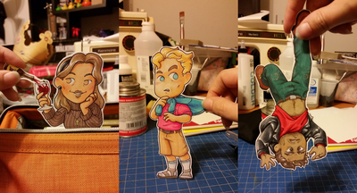 Dream daddy paper children