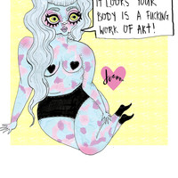 Work Of Art Unisex T-shirt - Thumbnail 1