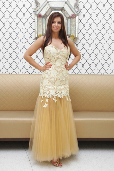 Champagne Sweetheart Floor length Long Lace Appliques Mermaid Prom Evening Dress Formal Gowns E297