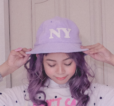 NY Lilac Bucket Hat