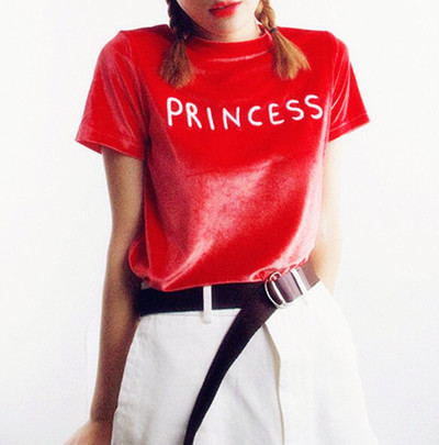 PRINCESS Velvet Tee