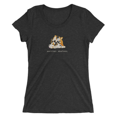 Corgi absolute position shirt (women's) - Thumbnail 3