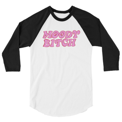 Moody bitch unisex long sleeved t-shirt  - Thumbnail 3