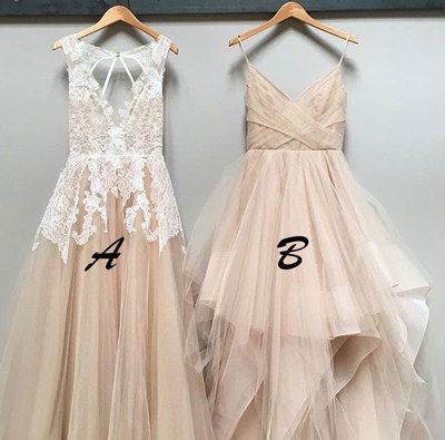 2 Styles Long Prom Dresses