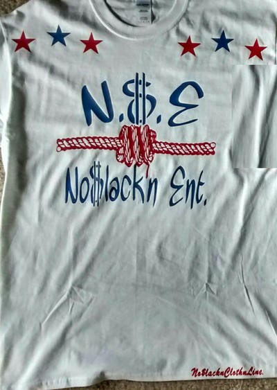 N$E No$lacknEnt. (White,Royal Blue&Red) Business T-Shirt.