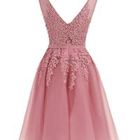 Pretty Homecoming Dresses,Pretty Party Dress,Charming Homecoming Dress,Graduation Dress,Homecoming Dress,Short Prom Dress D72 - Thumbnail 1