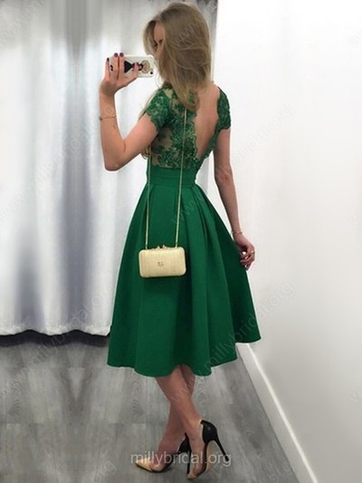 Green Homecoming Dresses,Pretty Party Dress,Charming Homecoming Dress,Graduation Dress,Homecoming Dress,Short Prom Dress D75