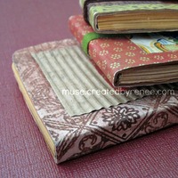 Handmade Mini Salvaged Scrap Journal - Thumbnail 4