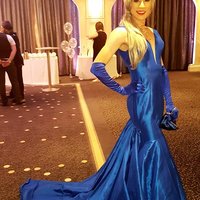 Royal Blue Mermaid Prom dresses,sexy prom dress,Evening Dress,Charming prom dress, long prom dress,prom dresses, elegant prom dress, prom dress Z164 - Thumbnail 1