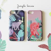 Jungle Series, Aloha Tiger iphone 6/6s 7/7s case - Thumbnail 4