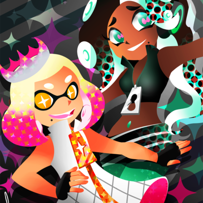 Splatoon: off the hook! print