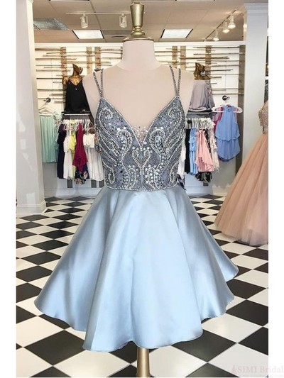 Beading Homecoming Dress,Sexy Party Dress,Charming Homecoming Dress,Pretty Graduation Dress,Homecoming Dresses ,H73
