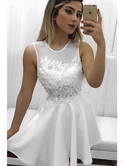 Appliques Homecoming Dress,Sexy Party Dress,Charming Homecoming Dress,Pretty Graduation Dress,Homecoming Dresses ,H74