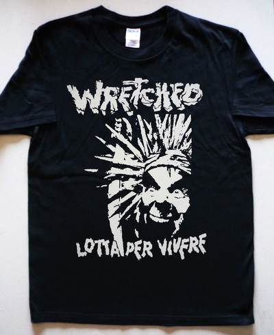 WRETCHED - Lotta Per Vivere (3) T-shirt