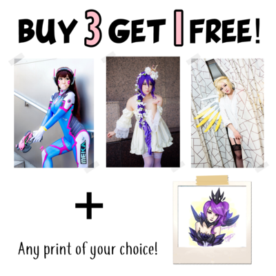 BUY 3 GET 1 FREE!