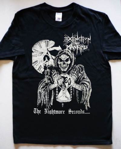 EXTINCTION OF MANKIND - The Nightmare Seconds.. T-shirt
