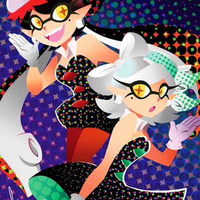 Splatoon: squid sisters! print