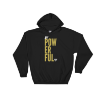 Be Powerful ladies hoodie - Thumbnail 1
